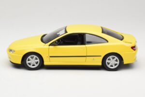 Peugeot 406 Coupe Žltý Gate 1:18 01022 Kov – obrázok 4 z 8