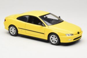Peugeot 406 Coupe Žltý Gate 1:18 01022 Kov – obrázok 6 z 8