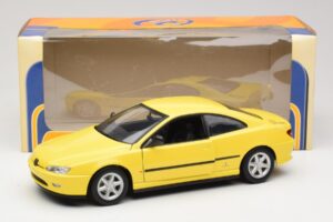 Peugeot 406 Coupe Žltý Gate 1:18 01022 Kov – obrázok 8 z 8