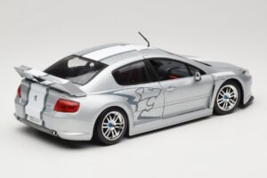 Peugeot 407 Racing Strieborný Solido 1:18 90642 Kov – obrázok 3 z 8