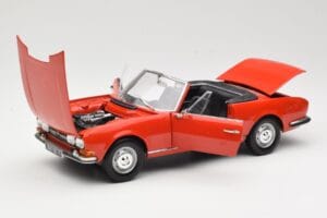 Peugeot 504 Kabriolet Červený Norev 1:18 184754 Kov – obrázok 2 z 8