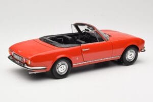 Peugeot 504 Kabriolet Červený Norev 1:18 184754 Kov – obrázok 3 z 8
