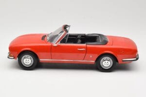 Peugeot 504 Kabriolet Červený Norev 1:18 184754 Kov – obrázok 4 z 8