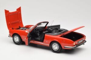 Peugeot 504 Kabriolet Červený Norev 1:18 184754 Kov – obrázok 5 z 8