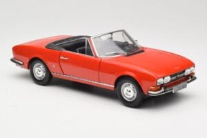 Peugeot 504 Kabriolet Červený Norev 1:18 184754 Kov – obrázok 6 z 8