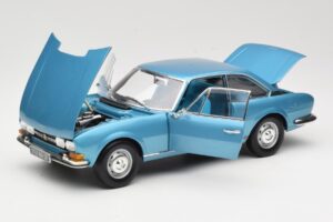 Peugeot 504 Coupe Modrý Norev 1:18 184755 Kov – obrázok 2 z 8