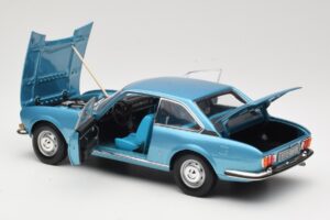 Peugeot 504 Coupe Modrý Norev 1:18 184755 Kov – obrázok 5 z 8