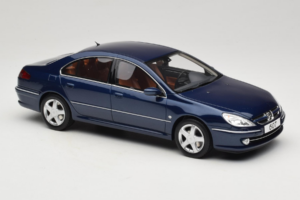 Peugeot 607 Phase II 3.0 V6 Modrý Otto 1:18 OT485 Živica – obrázok 4 z 6