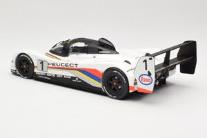 Peugeot 905 Evo 1B Group C #1 Peugeot Talbot Sport D. Warwick / Y. Dalmas / M. Blundell 24 Hours of Le Mans Winner 1992 Norev – obrázok 5 z 6