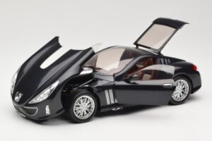 Peugeot 907 Concept Čierny Bburago 1:18 3407404 Kov – obrázok 2 z 8