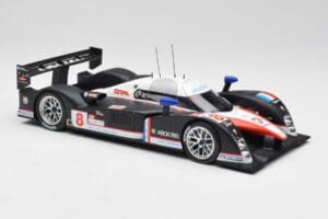 Peugeot 908 HDi LMP1 #8 S. Sarrazin / P. Lamy / S. Bourdais 24 Hours of Le Mans 2nd 2007 Minichamps 1:18 150071208 Kov – obrázok 4 z 6