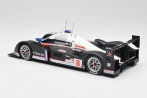 Peugeot 908 HDi LMP1 #8 S. Sarrazin / P. Lamy / S. Bourdais 24 Hours of Le Mans 2nd 2007 Minichamps 1:18 150071208 Kov – obrázok 5 z 6