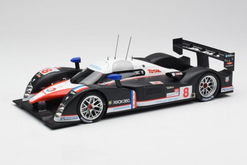 Peugeot 908 HDi LMP1 #8 S. Sarrazin / P. Lamy / S. Bourdais 24 Hours of Le Mans 2nd 2007 Minichamps 1:18 150071208 Kov