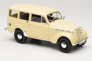 Peugeot Partner Moka Brown Norev 1:18 184894 Kov – obrázok 6 z 8