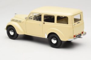 Peugeot Partner Moka Brown Norev 1:18 184894 Kov – obrázok 7 z 8