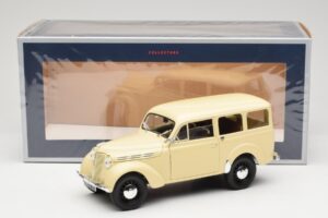 Peugeot Partner Moka Brown Norev 1:18 184894 Kov – obrázok 8 z 8