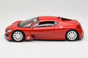 Peugeot RC Carreau Concept Červený Solido 1:18 8151 Kov – obrázok 4 z 8