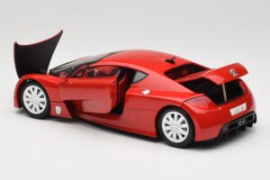 Peugeot RC Carreau Concept Červený Solido 1:18 8151 Kov – obrázok 5 z 8