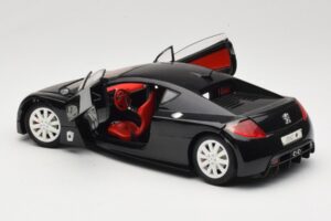 Peugeot RC Pique Čierny Solido 1:18 8147 Kov – obrázok 5 z 8