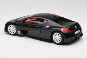 Peugeot RC Pique Čierny Solido 1:18 8147 Kov – obrázok 7 z 8