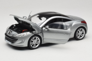Peugeot RCZ Mercury Grey Norev 1:18 184875 Kov – obrázok 2 z 8