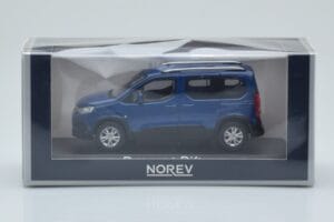 Peugeot Rifter Modrý Norev 1:43 479061 Kov – obrázok 4 z 4
