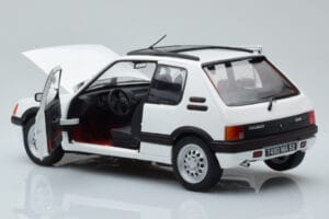 Peugeot 205 GTi 1.6 Biely Norev 1:18 184849 Kov – obrázok 5 z 8