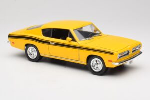 Plymouth Barracuda Žltý Road Legends 1:18 92178 Kov – obrázok 6 z 8