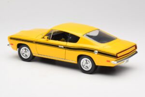 Plymouth Barracuda Žltý Road Legends 1:18 92178 Kov – obrázok 7 z 8