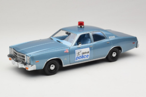 Plymouth Fury Beverly Hills PD Modrý GreenLight 1:18 19069 Kov