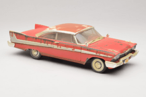 Plymouth Fury Červený Christine Špinavá Verzia Auto World 1:18 AWSS119/06 Kov – obrázok 6 z 8