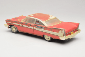 Plymouth Fury Červený Christine Špinavá Verzia Auto World 1:18 AWSS119/06 Kov – obrázok 7 z 8