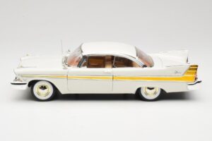 Plymouth Fury Biely Anson 1:18 30398 Kov – obrázok 4 z 8