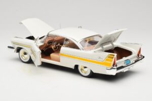 Plymouth Fury Biely Anson 1:18 30398 Kov – obrázok 5 z 8