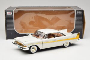 Plymouth Fury Biely Anson 1:18 30398 Kov – obrázok 8 z 8