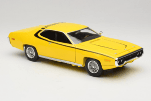 Plymouth Satellite Daisy Dukes of Hazzard Auto World 1:18 AWSS105/06 Kov – obrázok 6 z 8