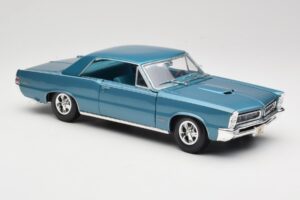 Pontiac GTO Hurst Edition Modrý Maisto 1:18 531885 Kov – obrázok 6 z 8