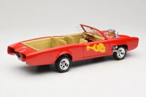 Pontiac GTO Monkeemobile Červený ERTL 1:18 33150 Kov – obrázok 3 z 8