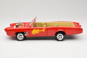 Pontiac GTO Monkeemobile Červený ERTL 1:18 33150 Kov – obrázok 4 z 8