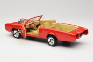 Pontiac GTO Monkeemobile Červený ERTL 1:18 33150 Kov – obrázok 5 z 8