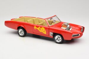 Pontiac GTO Monkeemobile Červený ERTL 1:18 33150 Kov – obrázok 6 z 8