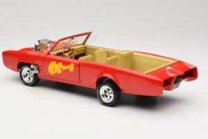 Pontiac GTO Monkeemobile Červený ERTL 1:18 33150 Kov – obrázok 7 z 8