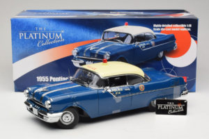 Pontiac Star Chief Policajné Auto Sun Star 1:18 5046 Kov – obrázok 6 z 6