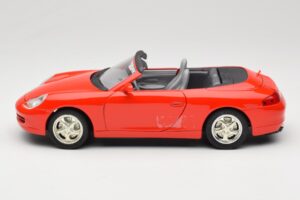 Porsche 911 996 Kabriolet Červený Mira 1:18 06930 Kov – obrázok 4 z 8