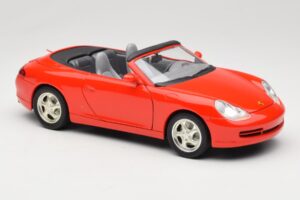 Porsche 911 996 Kabriolet Červený Mira 1:18 06930 Kov – obrázok 6 z 8