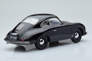 Porsche 356 Čierny Norev 1:18 187451 Kov – obrázok 2 z 6