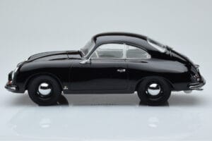 Porsche 356 Čierny Norev 1:18 187451 Kov – obrázok 3 z 6