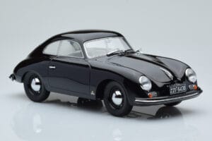 Porsche 356 Čierny Norev 1:18 187451 Kov – obrázok 4 z 6