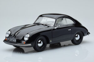 Porsche 356 Čierny Norev 1:18 187451 Kov