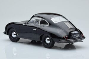 Porsche 356 Čierny Norev 1:18 187451 Kov – obrázok 5 z 6